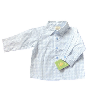 Disney Classic Winnie the Pooh Button Down long Sleeved Shirt Size 6 mos NWT